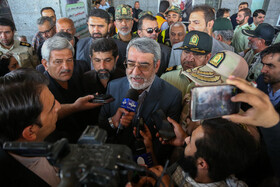بازدید وزیر کشور از مرز شلمچه