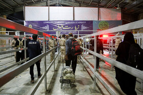 بازگشت زائران حسینی(ع) - مرز مهران