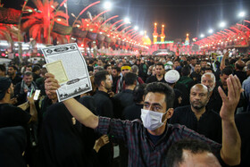 قرائت زیارت اربعین در بین الحرمین