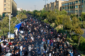 راهپیمایی جاماندگان اربعین حسینی -  شهر ری