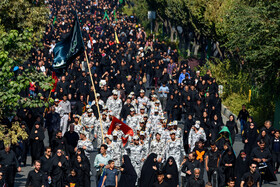 راهپیمایی جاماندگان اربعین حسینی -  شهر ری