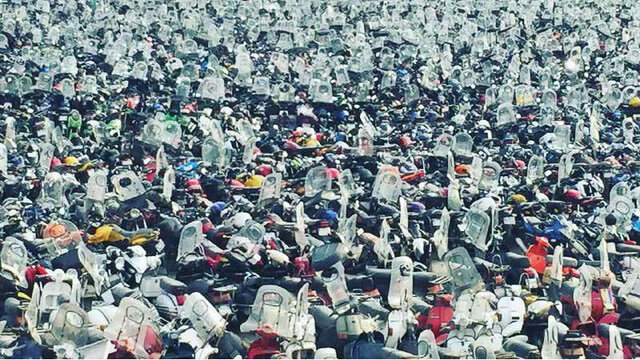 آشکارسازی ۲۳۰۰ موتورسیکلت در تهران/ ۸۰۰ موتورسیکلت در ۴۸ ساعت اخیر توقیف شدند