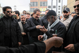 حضور معاون اول رییس جمهور در مراسم راهپیمایی اربعین