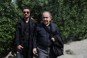 مسعو سلطانی فرد، وزیر ورزش و و جوانان در مراسم راهپیمایی اربعین