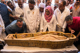 رونمایی از ۳۰ تابوت چوبی باستانی در مصر

