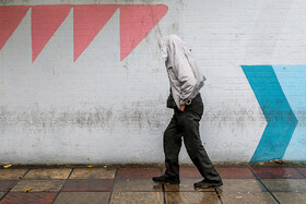 باران پاییزی تهران