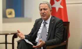 وزیر دفاع ترکیه: پس از پایان ۱۵۰ ساعت ارزیابی‌های لازم را انجام خواهیم داد