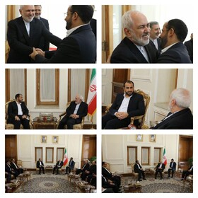 توییت ظریف پس از دیدار با سخنگوی انصارالله