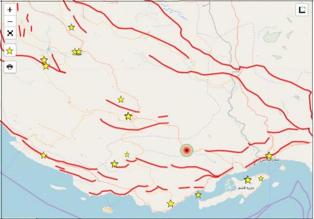 زلزله ۴.۲ ریشتری استان هرمزگان را لرزاند