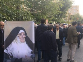 پیکر اعظم طالقانی تشیع شد