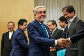  عبدالله عبدالله رئیس اجرایی دولت افغانستان در دیدار با معاون اول رئیس جمهوری