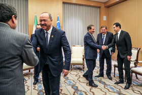 دیدار معاون اول رییس جمهوری با نخست وزیر ازبکستان
