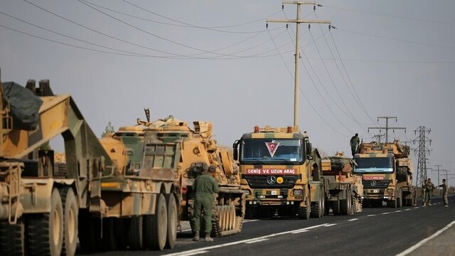 انتقال استحکامات نظامی جدید ترکیه به ادلب