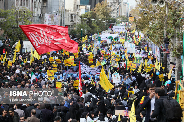 قطعنامه پایانی راهپیمایی سراسری یوم الله ۱۳ آبان ۱۴۰۱