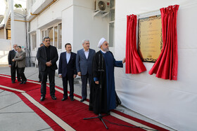 افتتاح رسمی کارخانه نوآوری آزادی توسط حجت الاسلام حسن روحانی، رییس جمهور