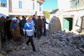 Damages of 5.9-magnitude earthquke in East Azerbaijan Province, Iran, November 8, 2019.
According to the reports, five people were killed and 530 others were injured during the earthquake.