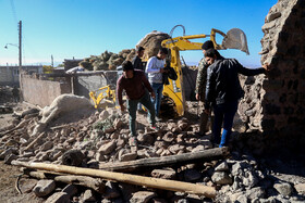 Damages of 5.9-magnitude earthquke in East Azerbaijan Province, Iran, November 8, 2019.
According to the reports, five people were killed and 530 others were injured during the earthquake.