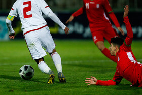 دیدار فوتبال تیمهای ملی جوانان ایران و امارات