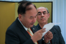 تقدیر از کمال تبریزی توسط سفیر ژاپن