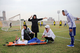 دیدار تیمهای فوتبال بانوان آویسا خوزستان و ملوان بندر انزلی