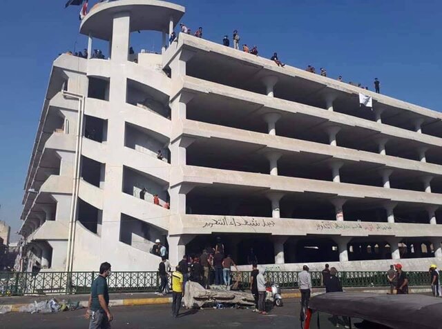 بازگشایی بندر ام‌قصر بصره/فراخوان برای اعتصاب/معترضان مجددا در السنک و الخلانی بغداد