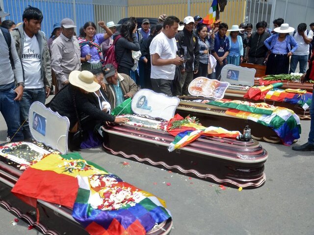 فرستاده سازمان ملل به دیدار رهبر موقت بولیوی رفت/ آمار کشته‌ها در حال افزایش است