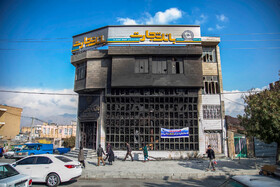 خسارات وارده به اموال عمومی در جریان حوادث اخیر -کرمانشاه