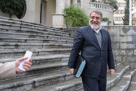 عبدالرضا رحمانی فضلی، وزیر کشور در حاشیه جلسه هیئت دولت 