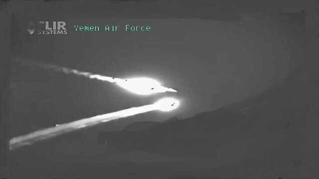 انصارالله یمن یک فروند جنگنده اف- ۱۵ ائتلاف سعودی را فراری داد