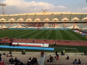 حضور کم هواداران در دیدار پرسپولیس و نفت مسجدسلیمان