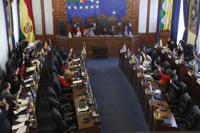 سنای بولیوی انتخابات ریاست جمهوری جدید را تایید کرد/توقف اعتراضات در آستانه مذاکرات