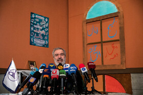 نشست خبری سردار فدوی، جانشین فرمانده سپاه پاسداران انقلاب اسلامی در حاشیه همایش خواهران بسیجی