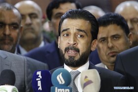 تماس پامپئو با الحلبوسی برای ممانعت از برگزاری جلسه امروز پارلمان عراق