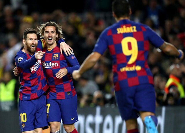 صعود بارسلونا به یک هشتم نهایی لیگ قهرمانان در شب تساوی لیورپول