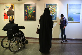 افتتاحیه نخستین نمایشگاه کشوری افراد معلول در فرهنگستان هنر