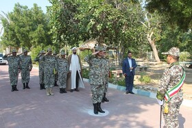 بازدید امیر سرتیپ صباحی‌فرد از منطقه پدافند جنوب شرق کشور