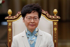 رهبر هنگ‌کنگ مخالفان قانون امنیتی جدید را "دشمن مردم" خواند