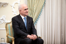 دیدار شاهین مصطفی‌یف، معاون نخست وزیر جمهوری آذربایجان با حسن روحانی