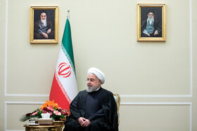 دیدار شاهین مصطفی‌یف، معاون نخست وزیر جمهوری آذربایجان با حسن روحانی