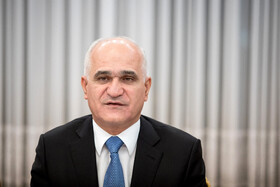 دیدار شاهین مصطفی‌یف، معاون نخست وزیر جمهوری آذربایجان با محمود واعظی، رییس دفتر رییس‌جمهور