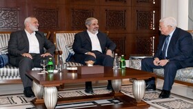 هنیه و مشعل با محمود عباس تماس تلفنی برقرار کردند