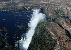 احتمال خشک شدن آبشار ویکتوریا به دلیل تغییرات اقلیمی