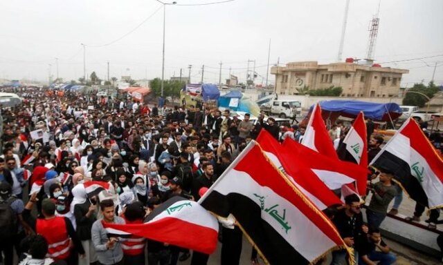 ادامه اعتراضات در عراق