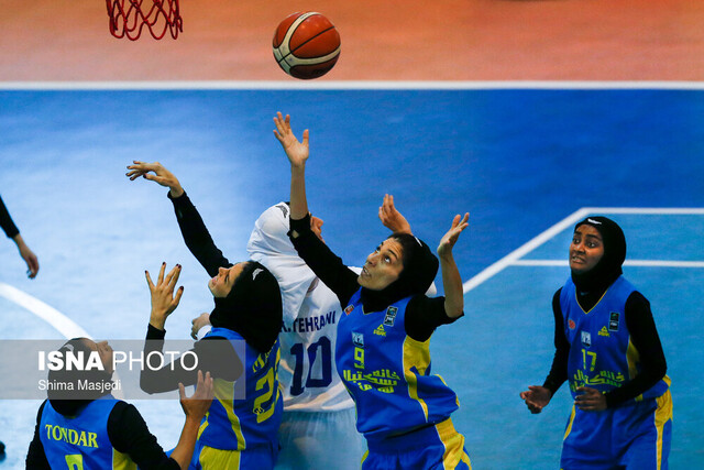 پیروزی گروه بهمن در دیدار معوقه لیگ بسکتبال زنان