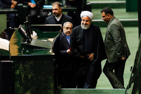 حسن روحانی، رییس جمهور در جلسه تقدیم لایحه بودجه سال ۱۳۹۹ به مجلس