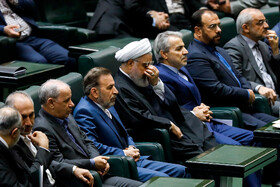 حسن روحانی، رییس جمهور در جلسه تقدیم لایحه بودجه سال ۱۳۹۹ به مجلس