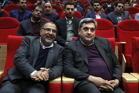 شهردار تهران و مدیرعامل ایسنا در جشن بیست سالگی ایسنا