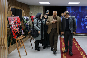 حضور خانواده شهید اسماعیل عمرانی - خبرنگار فقید ایسنا - در جشن بیست سالگی این رسانه