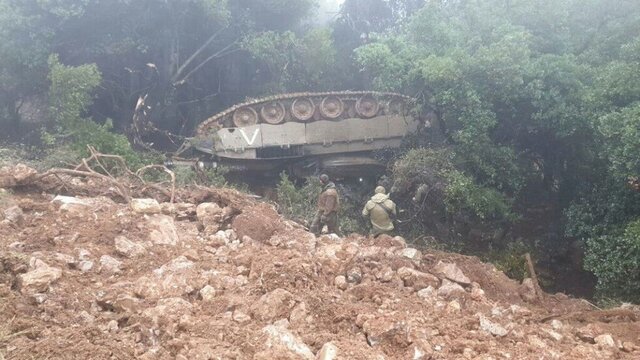 "تانک مرکاوا" تمرینات نظامی رژیم صهیونیستی در مرزهای لبنان را متوقف کرد