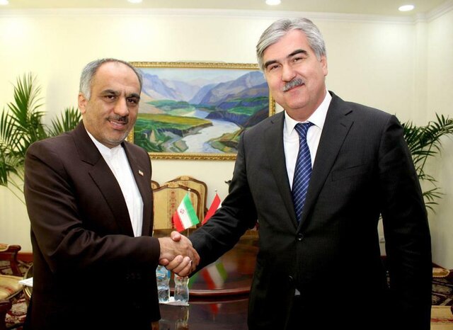 دیدار سفیر ایران با وزیر دارایی تاجیکستان